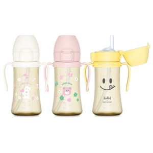 Grosmimi X Knotted PPSU Anti-Leak Straw Cup (300ml)