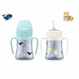 Grosmimi Dark Series PPSU Anti-Leak Straw Cup (200ml)