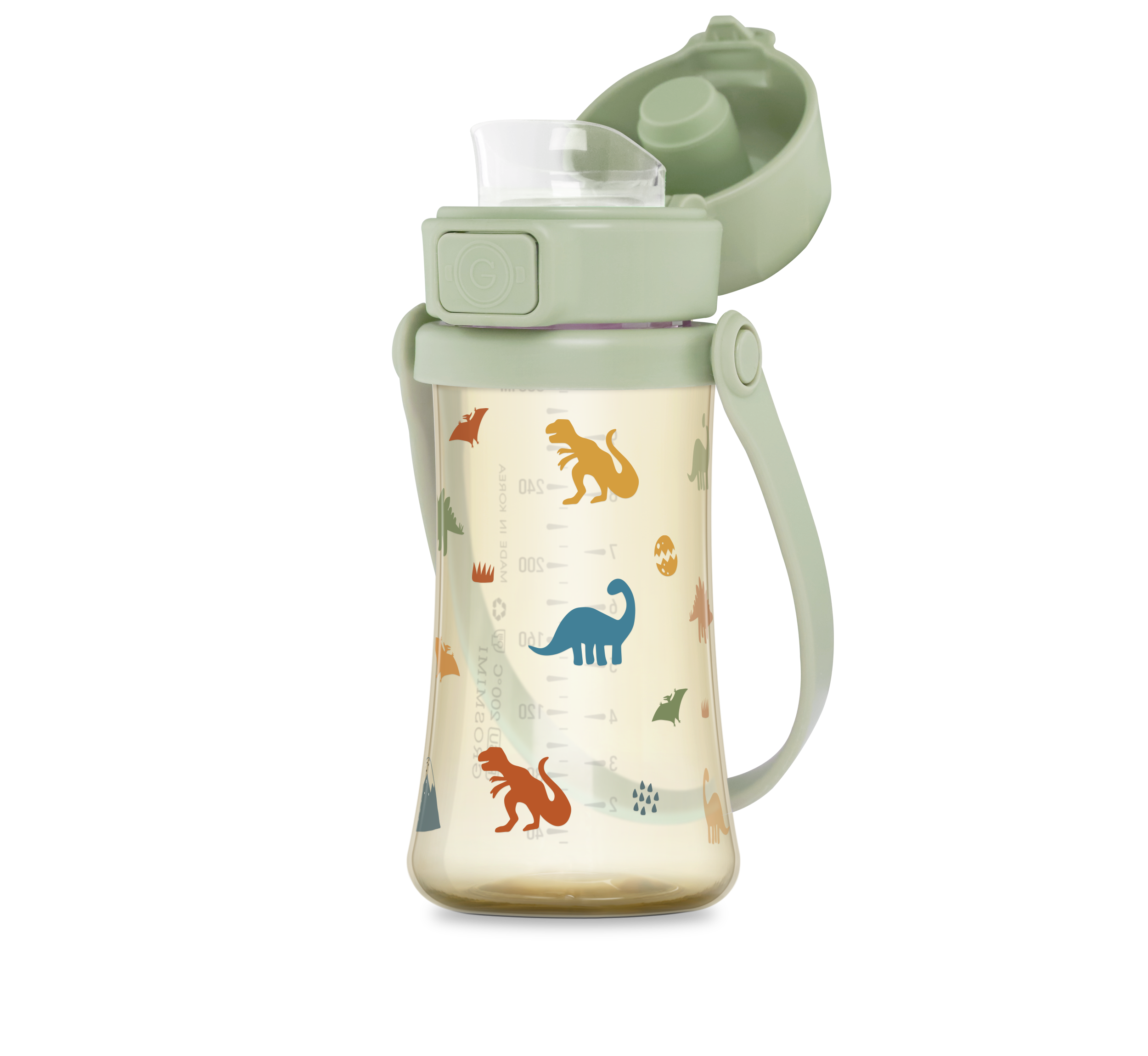 PPSU Kids Tumbler With Steel-Free One Touch Cap 300ml - Image 6